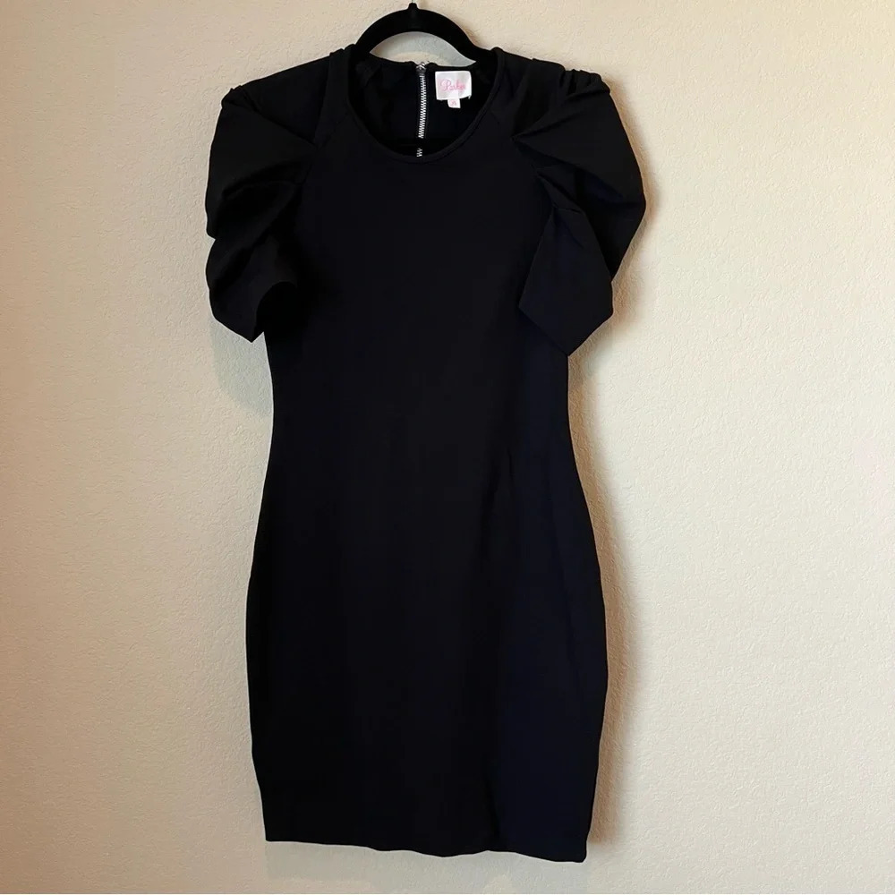 Parker Scrunch Sleeve mini dress